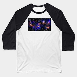 Conceptual Nebula Baseball T-Shirt